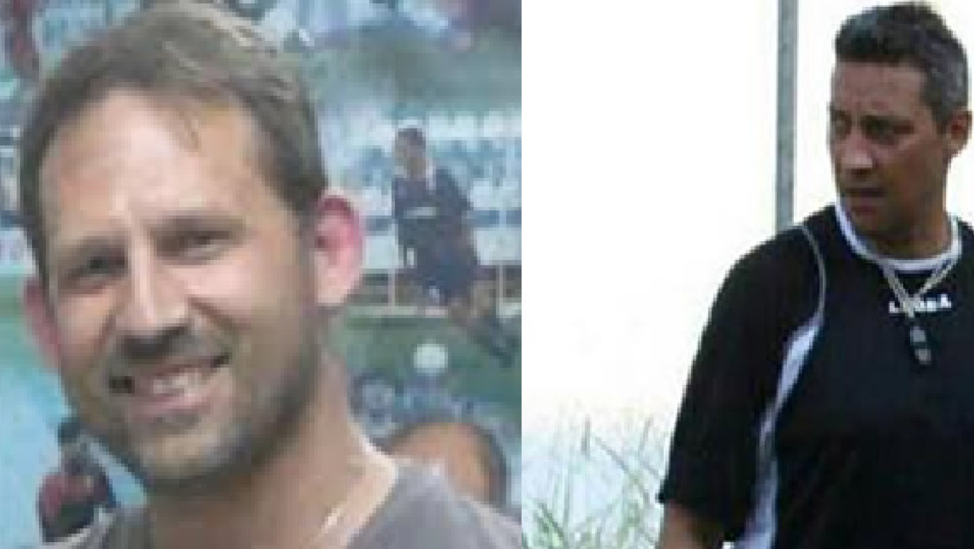 Ο προπονητής του Θριάμβου Παρθενίου και ο συνεργάτης του