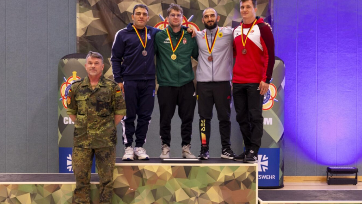 «Ασημένιος» στο Παγκόσμιο στρατιωτικό πρωτάθλημα ο Παγκαλίδης!