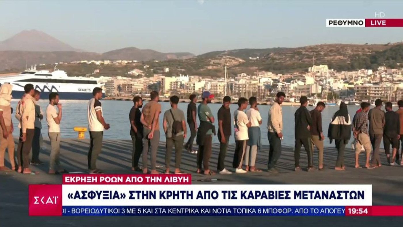 Η Κρήτη εκπέμπει SOS: Γεμίζει μετανάστες-Σχεδόν 2.000 αφίξεις σε 48 ώρες