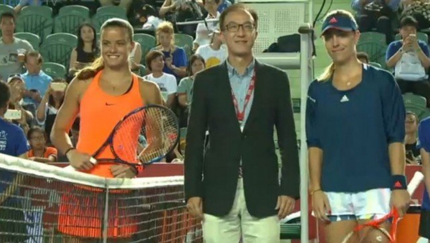 Δεν        τα      κατάφερε η Σάκκαρη κόντρα στην Κέρμπερ