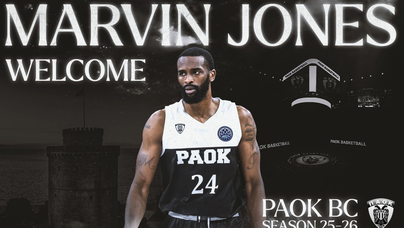 Τζόουνς: «Ενθουσιασμένος που επιστρέφω στον ΠΑΟΚ»