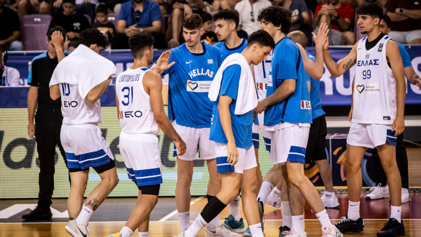 Εθνική Νέων: Κόντρα στη Σλοβενία για τις θέσεις 5-8