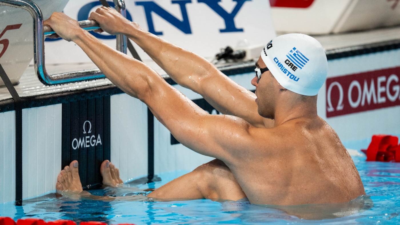 Απόστολος Χρήστου: Προκρίθηκε στον τελικό των 50μ. ύπτιο