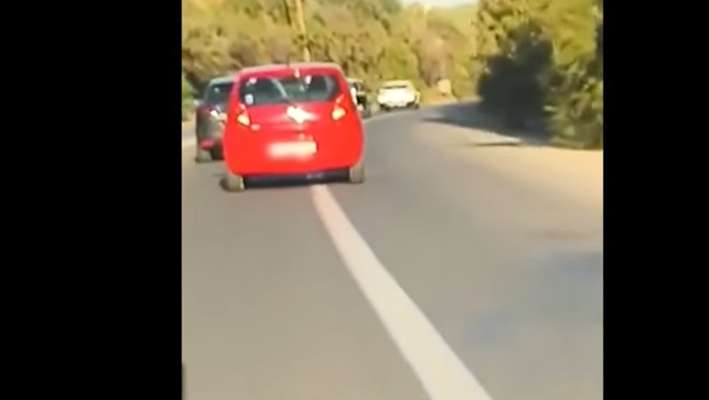 Κρήτη: Οδηγός στον αιματοβαμμένο ΒΟΑΚ κάνει προσπεράσεις από δεξιά