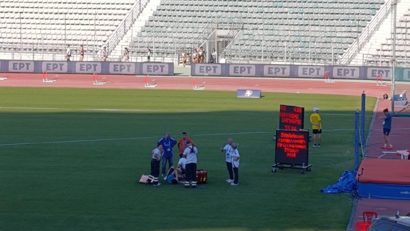 Πανελλήνιο Στίβου, Βόλος: Άτυχος ο Μίτα, τραυματίστηκε στην προθέρμανση