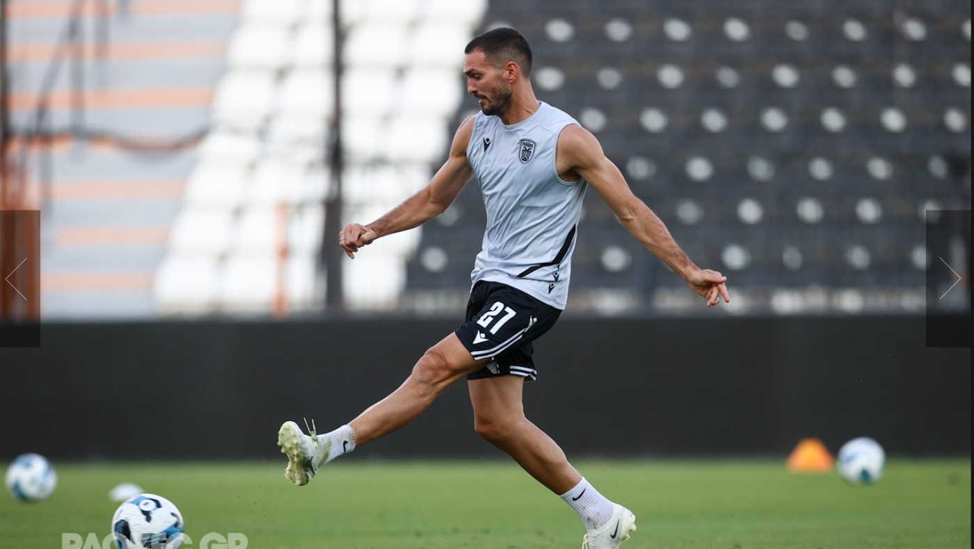 ΠΑΟΚ: Δυνατή προπόνηση στην Τούμπα ενόψει Βόλφσμπεργκερ