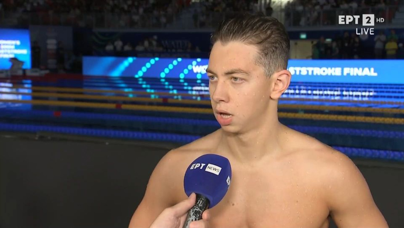 Παγκόσμιο υγρού στίβου: Πέμπτος ο Σίσκος στον τελικό των 200μ. ύπτιο