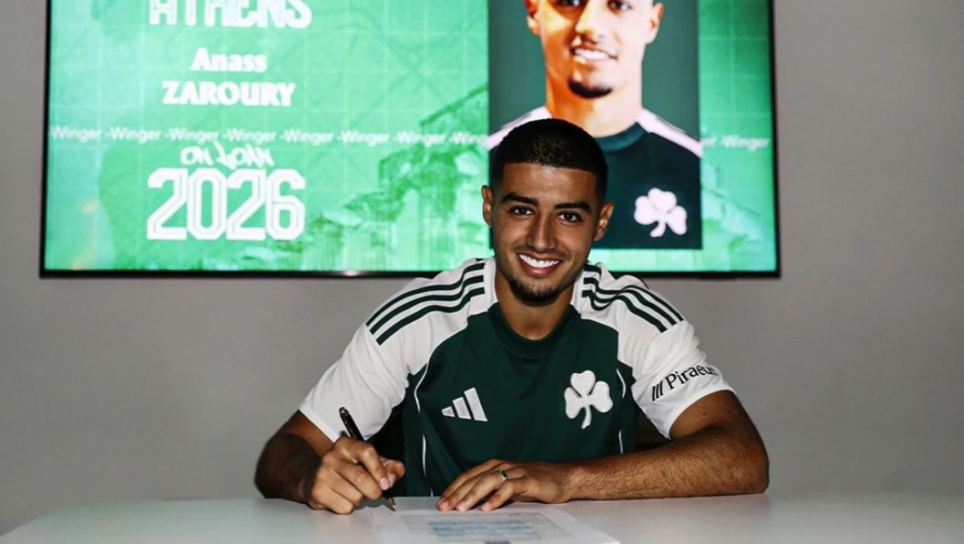 Παναθηναϊκός: «Πράσινος» και επίσημα ο Ανάς Ζαρουρί