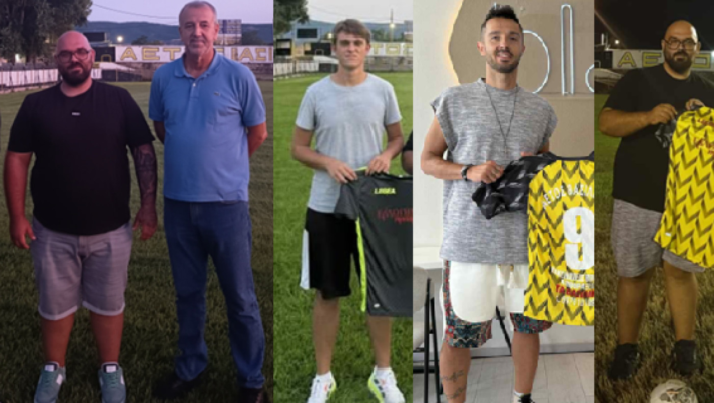 Το προπονητικό τιμ του Αετού Βασιλικών και οι μεταγραφές