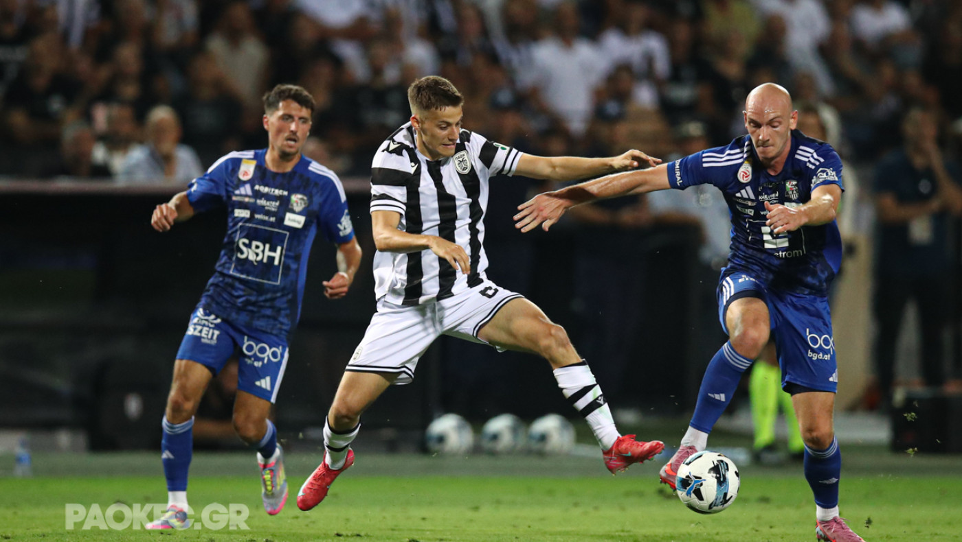 ΠΑΟΚ: Τα στιγμιότυπα της ευρωπαϊκής αναμέτρησης με τη Βόλφσμπεργκερ