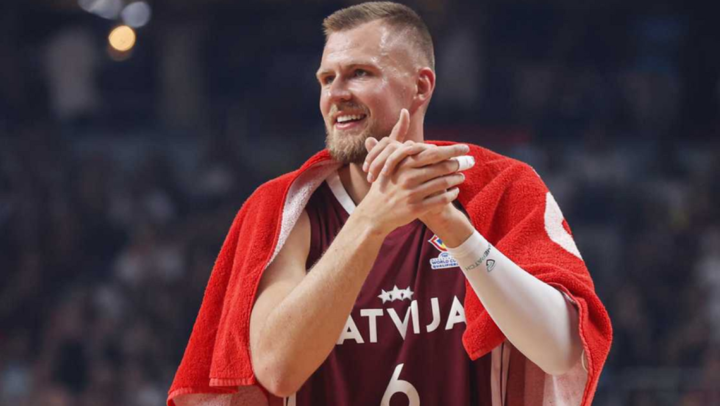 Λετονία: Χωρίς απουσίες και με Πορζίνγκις η αποστολή στην Ελλάδα