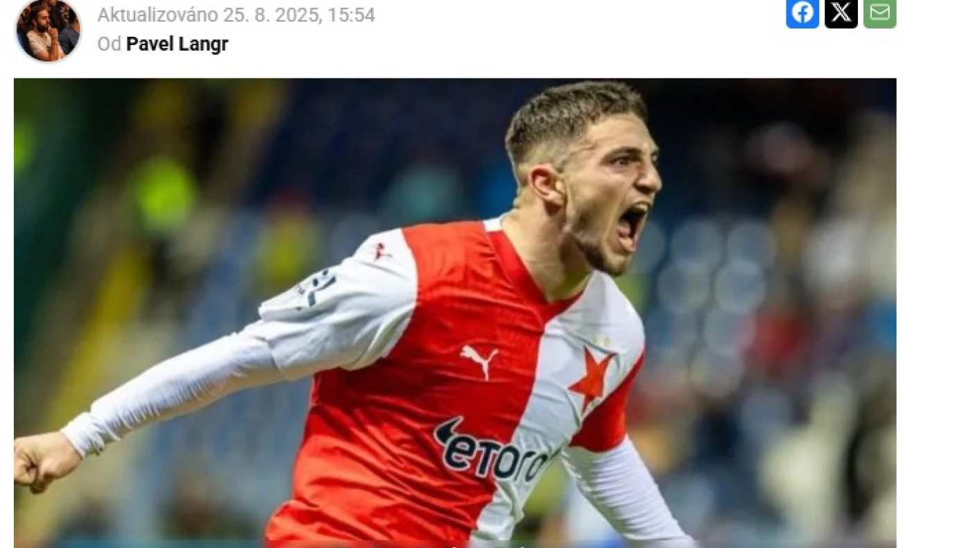 Κορυφαίο θέμα στην Τσεχία ο Ζαφείρης: «Απόλυτη τρέλα, συγκλονιστική υποδοχή»