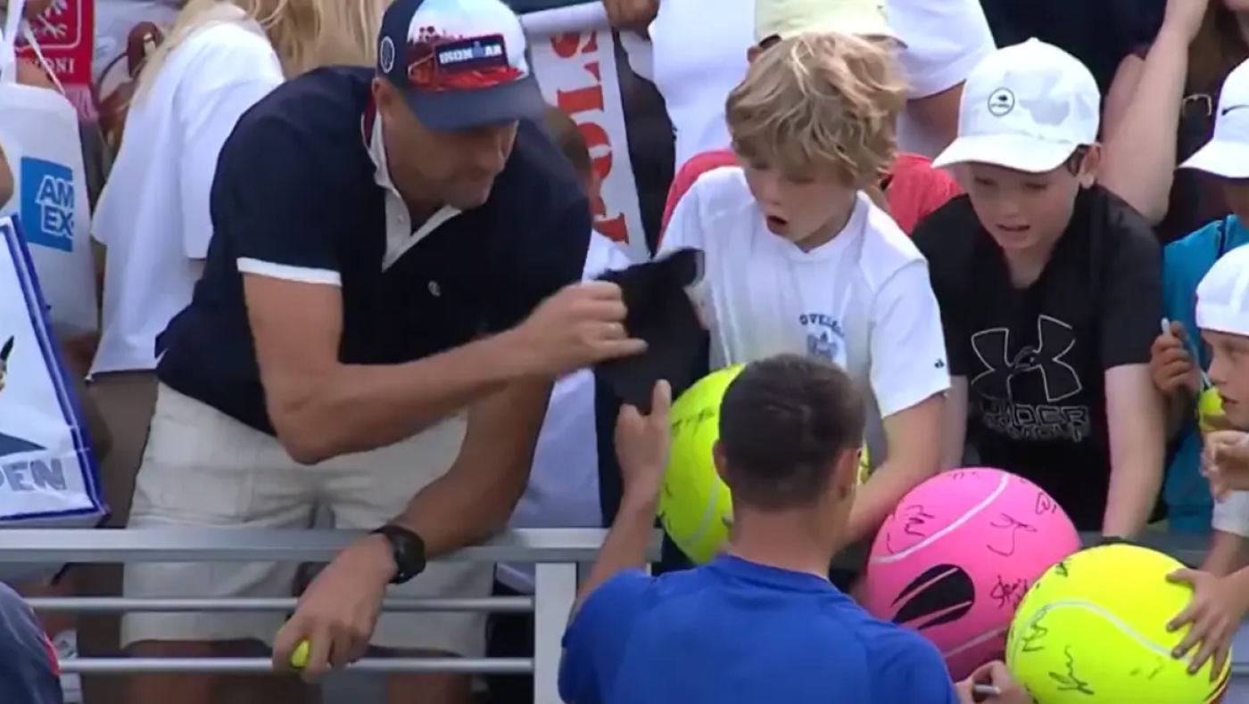 US Open: Κυνικός ο CEO που έκλεψε από παιδί το καπέλα του Μάιρζακ