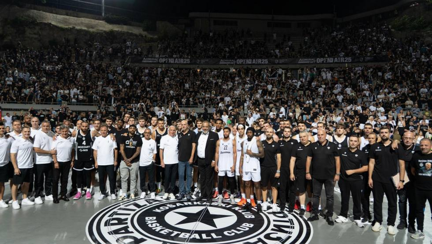ΠΑΟΚ: Το «ευχαριστώ» στην Παρτιζάν για την «ασπρόμαυρη» γιορτή στο Βελιγράδι