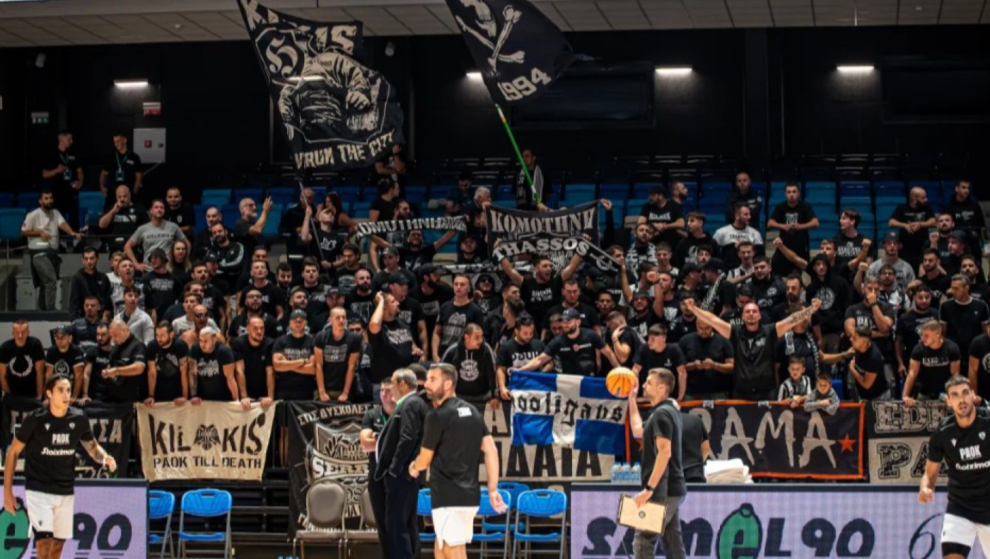 ΠΑΟΚ-Ντέρμπι: Βροντερό παρών από τον κόσμο στην SamElyon Arena