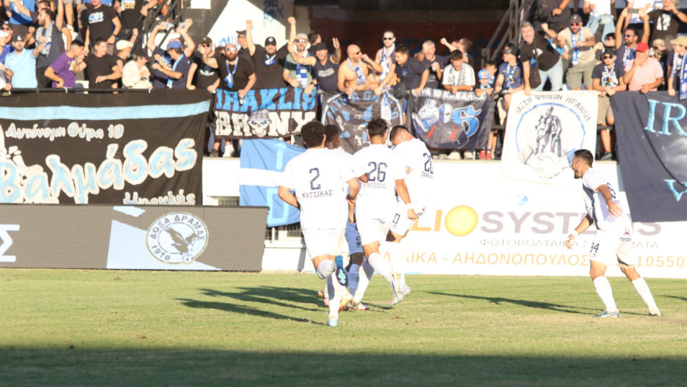 Η ενδεκάδα του Ηρακλή με την Ηλιούπολη