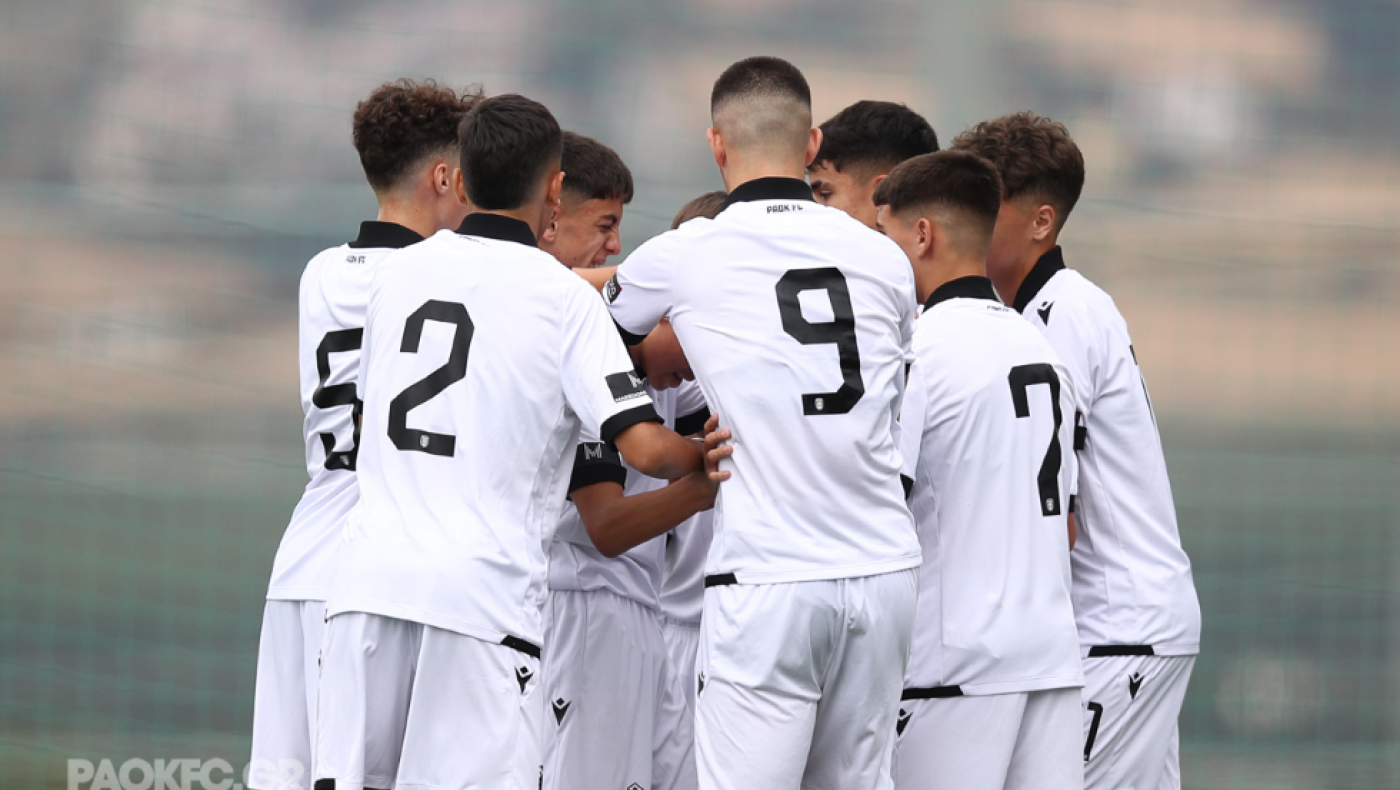 ΠΑΟΚ-Αστέρας Κ15: Ένα γκολ του Ίτσκου ήταν αρκετό για τον Δικέφαλο