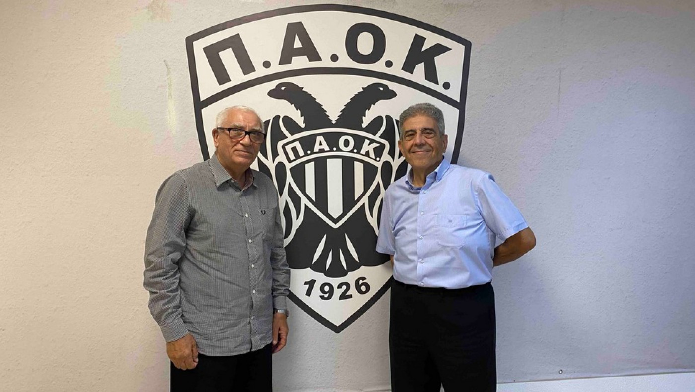 Ο Βασίλης Οικονομίδης στα γραφεία του ΑΣ ΠΑΟΚ: «Κοινά αποδεκτή λύση για το θέμα του γηπέδου»