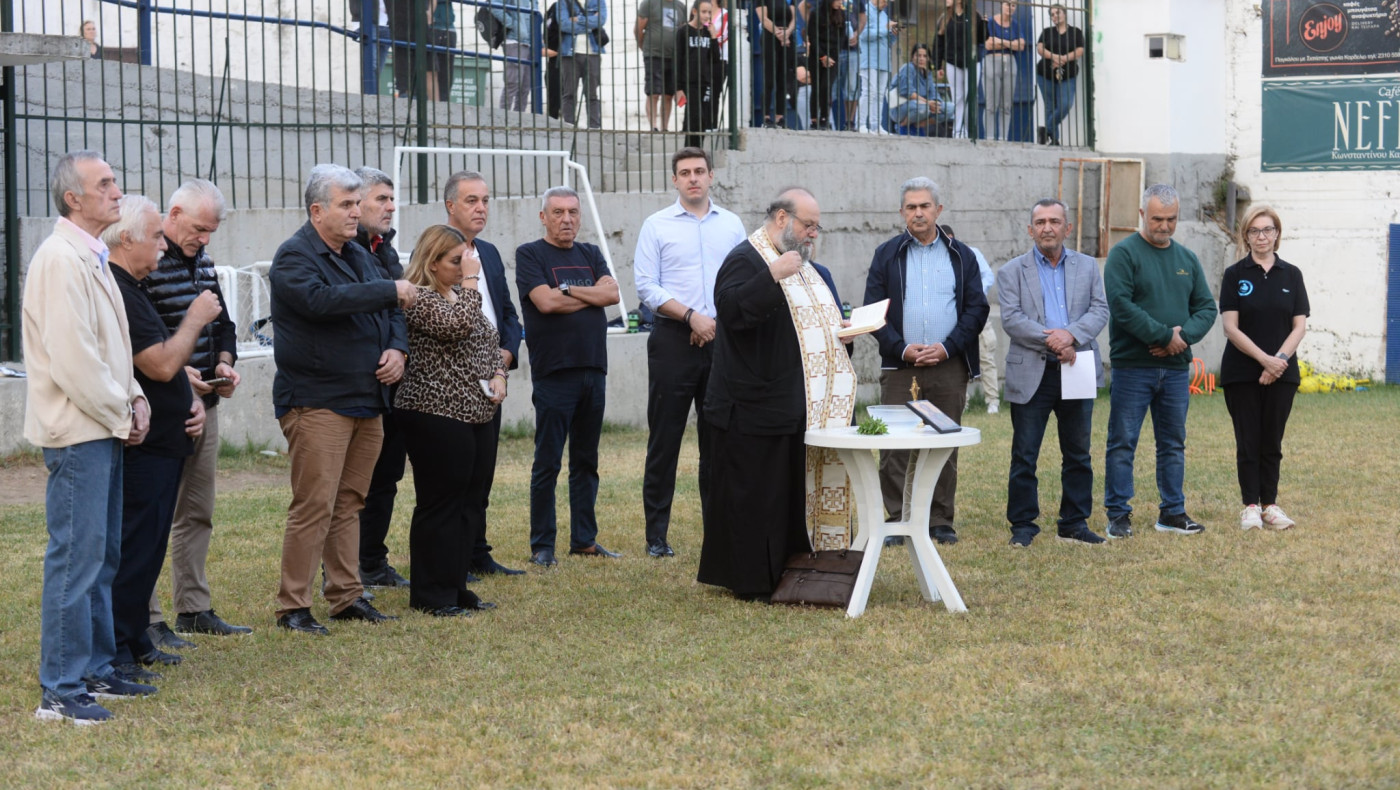 Ετοιμος για την πρεμιέρα ο Οδυσσέας Κορδελιού-Εγινε ο αγιασμός