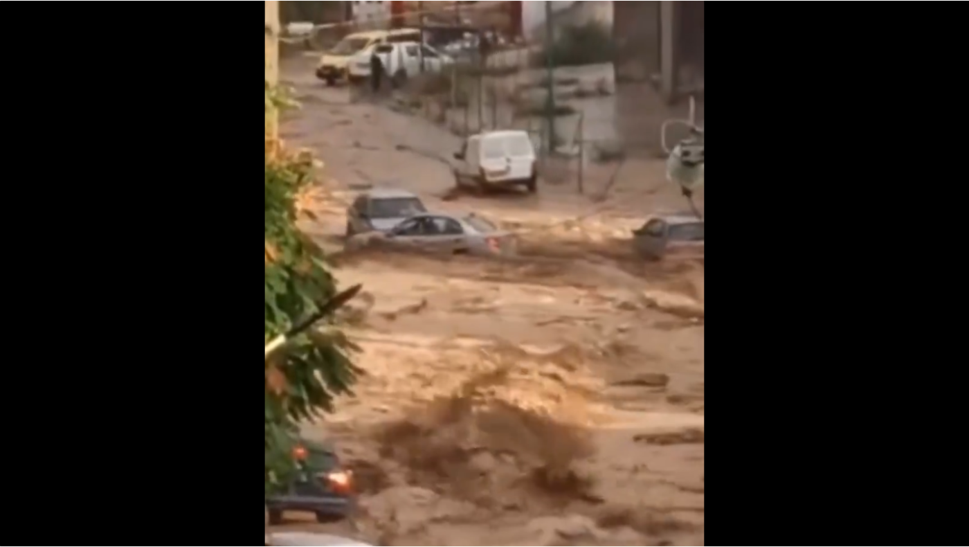 Μεγάλες πλημμύρες στην Αλγερία, πνίγηκαν τρία παιδιά