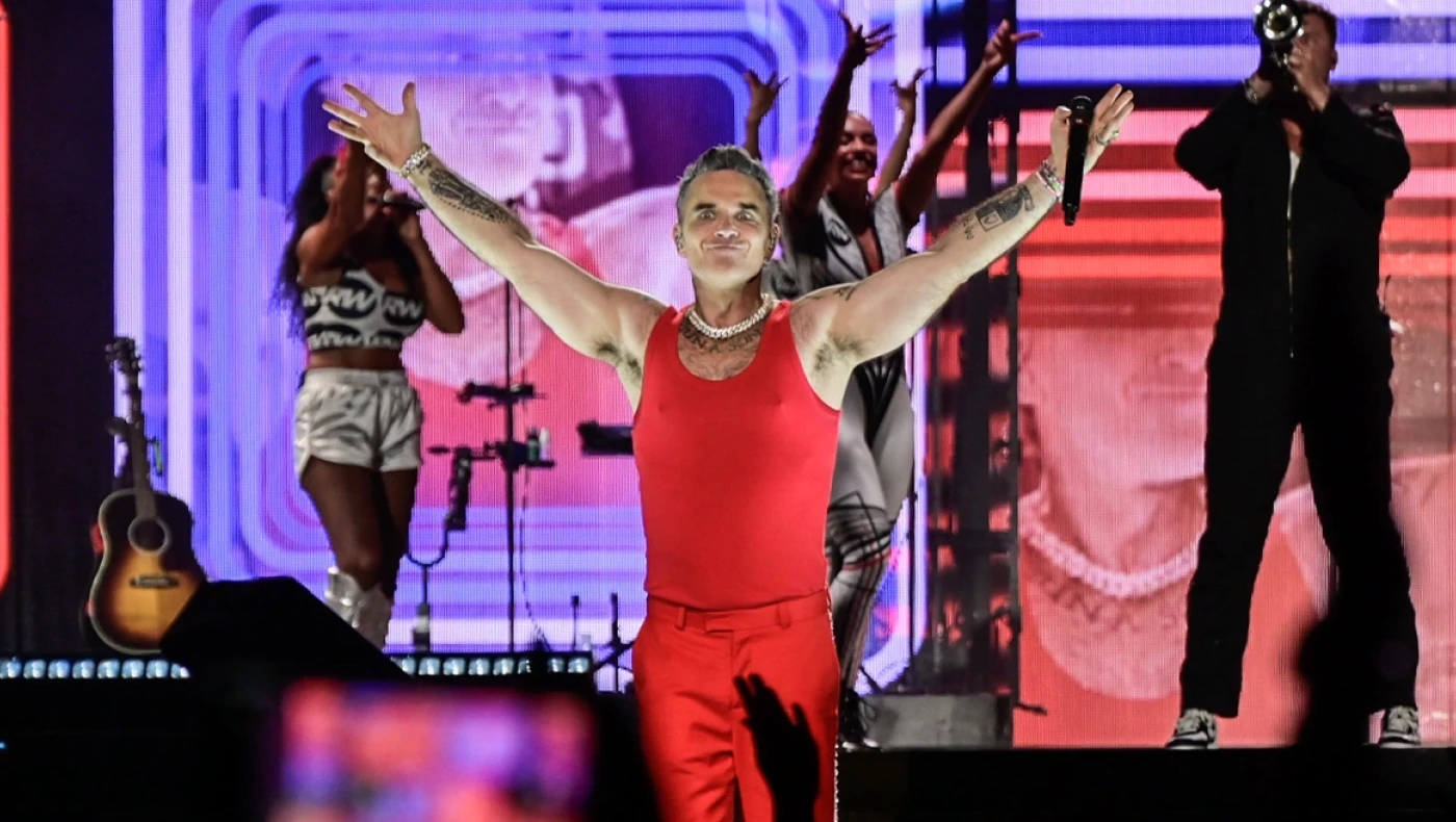 Ρόμπι Γουίλιαμς: Η άφιξη, η συναυλία και η αποθέωση στο Καλλιμάρμαρο (vid)