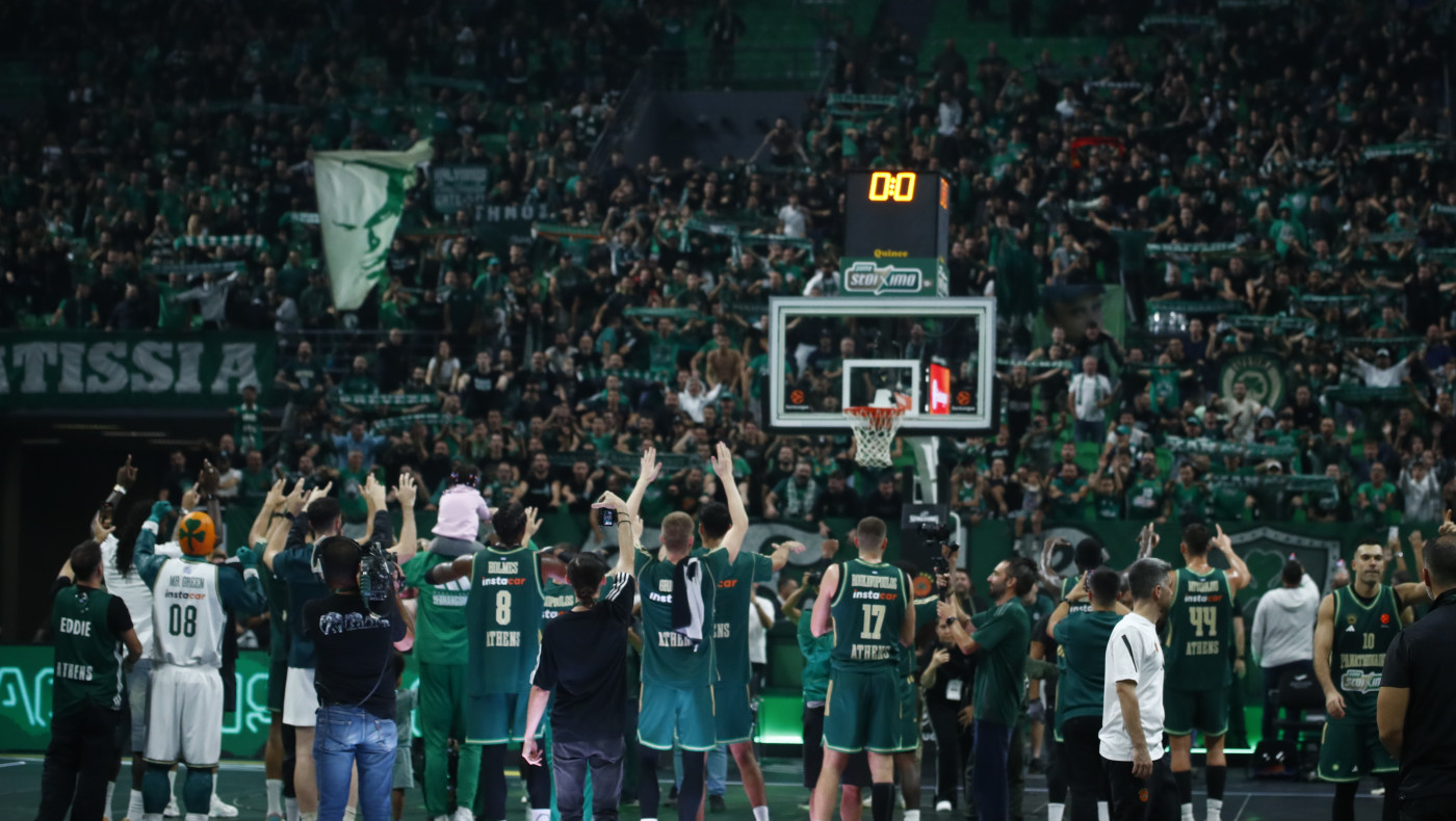 Παναθηναϊκός-Θ13: «Δυνατά με τα κασκόλ μας»