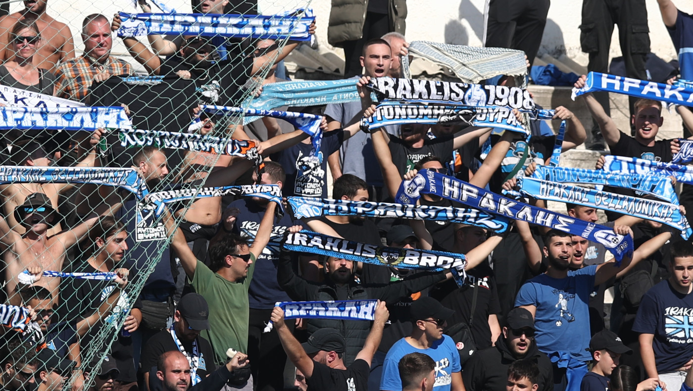 Θερμή υποδοχή για την ποδοσφαιρική ομάδα του Ηρακλή στο Ιβανώφειο - «Ντόπες» για την μπασκετική ενόψει ΠΑΟΚ