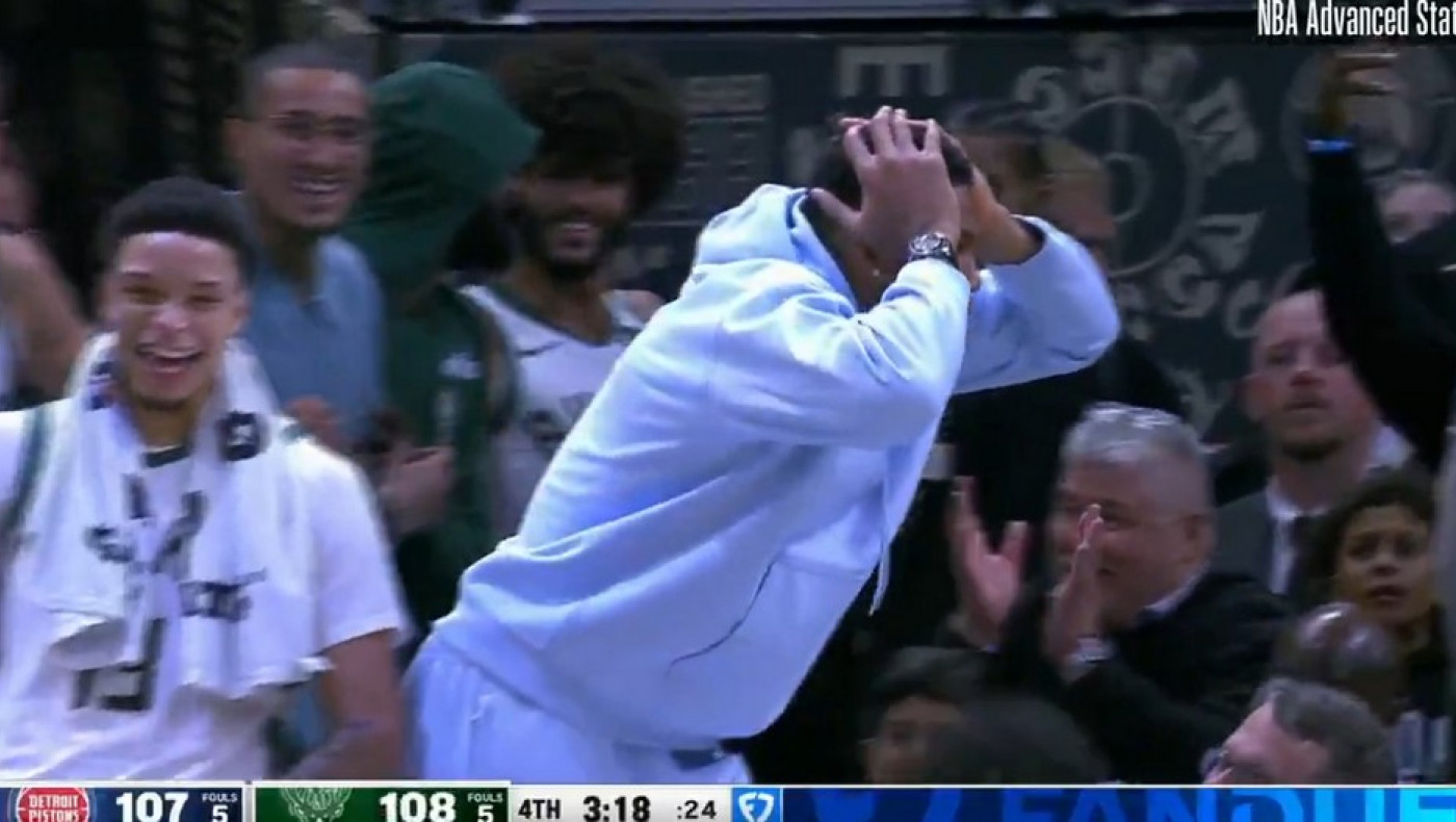 ΝΒΑ: Το καλάθι του Θανάση που… τρέλανε τον Γιάννη Αντετοκούνμπο