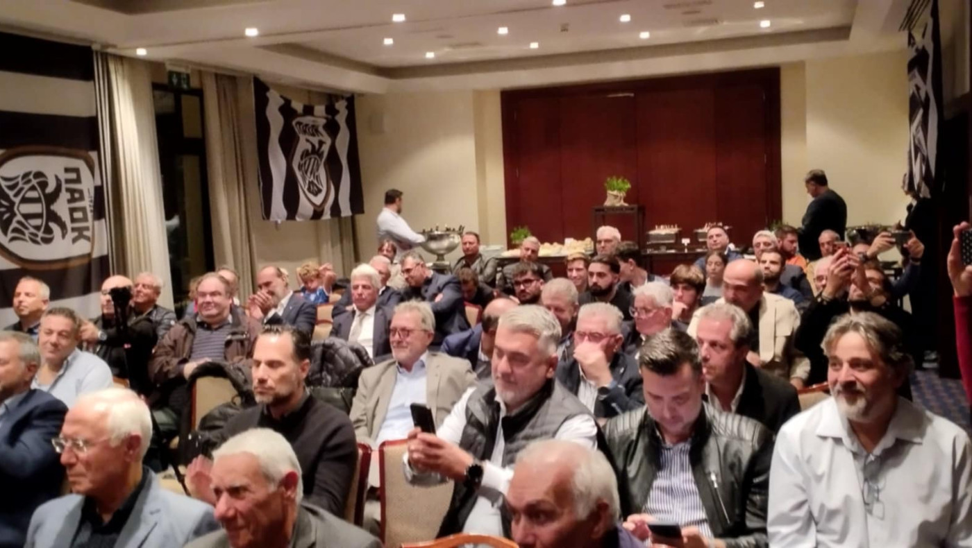 Εκπρόσωπος Ανόρθωσης: «Θερμές ευχαριστίες στο CLUB φίλων ΠΑΟΚ, θα το θυμόμαστε για πάντα»