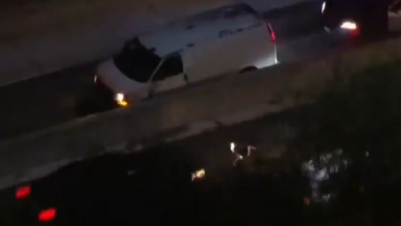 Θάνατος κλέφτη κατά τη διάρκεια καταδίωξης και σε ζωντανή μετάδοση (vid)