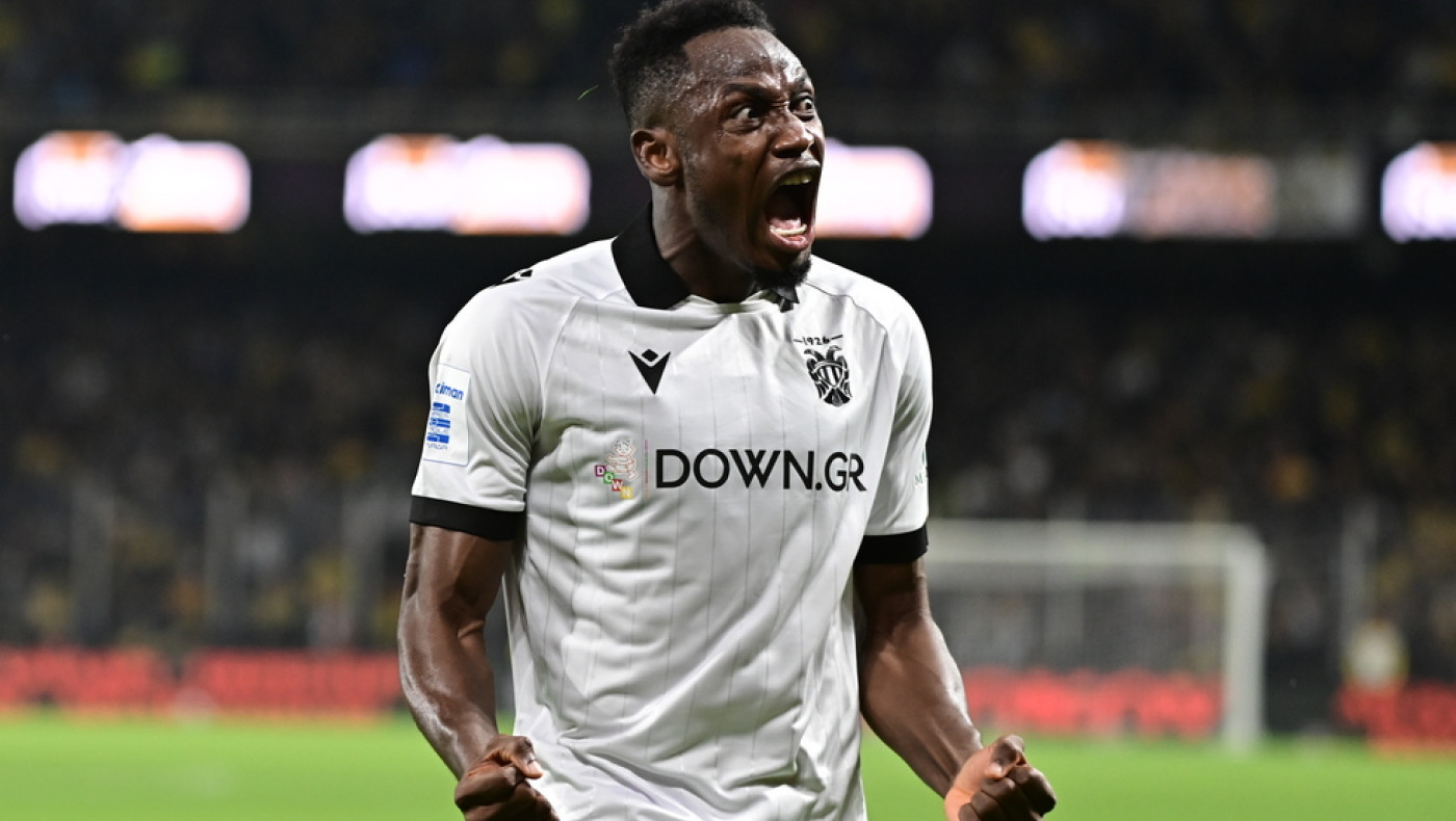 Ο Μπάμπα «εκτελεί» την ΑΕΚ και κάνει το 0-1 για τον ΠΑΟΚ στην OPAP Arena