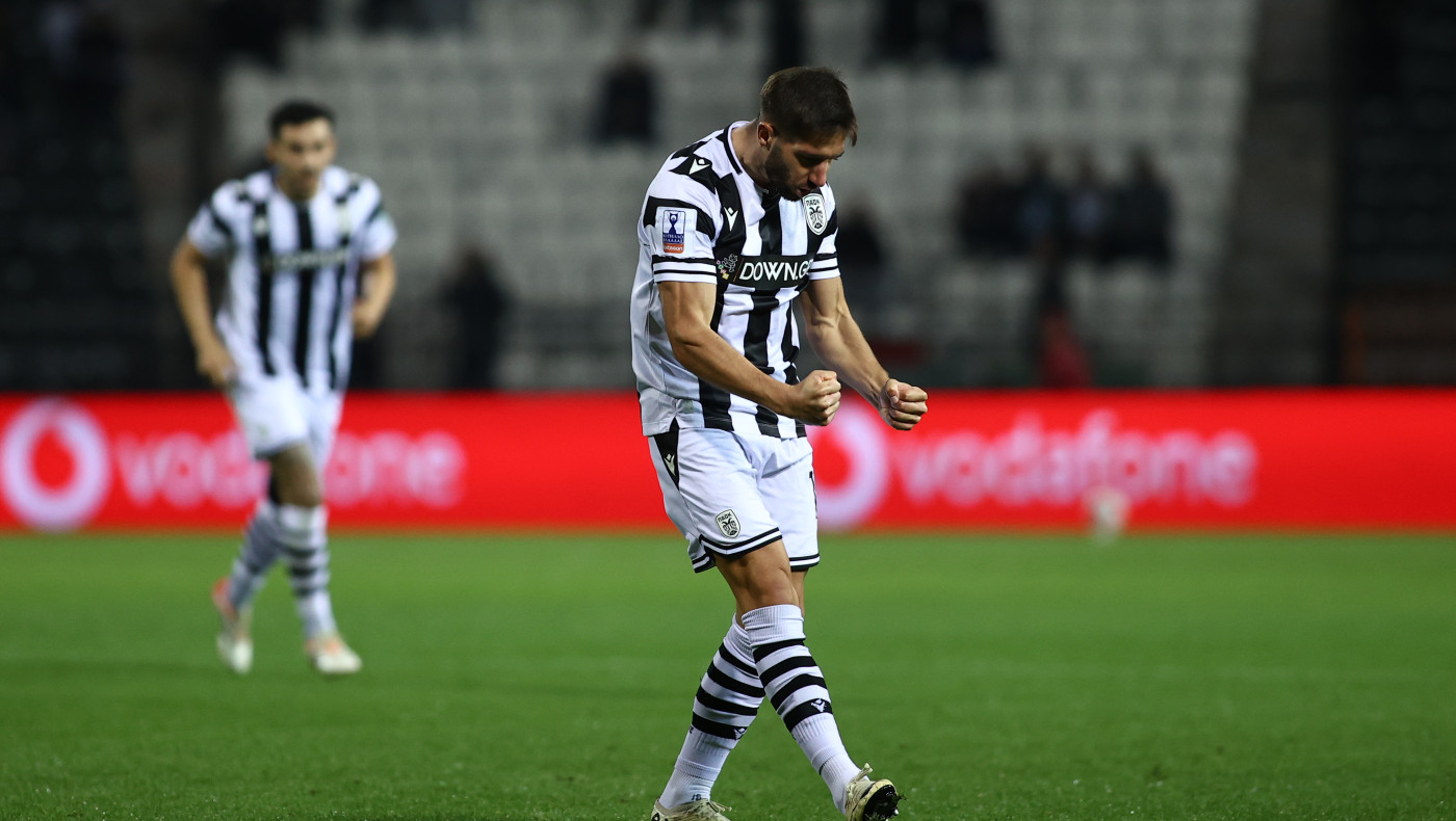 Ο ΠΑΟΚ ανοίγει το σκορ με απίθανο σουτ του Ιβανούσετς