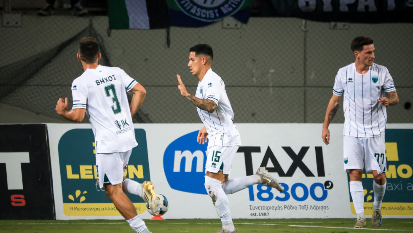 Το «τρένο» του Λεβαδειακού πέρασε από τη Λάρισα και επέστρεψε στις νίκες