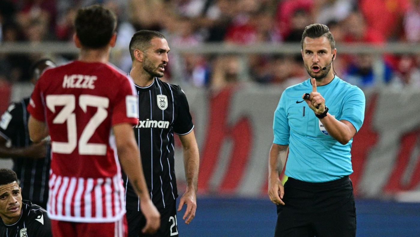 SL: Ποιος σφυρίζει στο ντέρμπι Παναθηναϊκός – ΠΑΟΚ