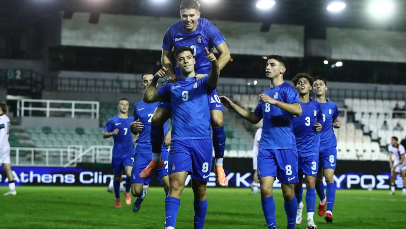 Εθνική Ελπίδων: «Διπλό» χτύπημα σε δύο λεπτά και... 2-0 κόντρα στη Γεωργία