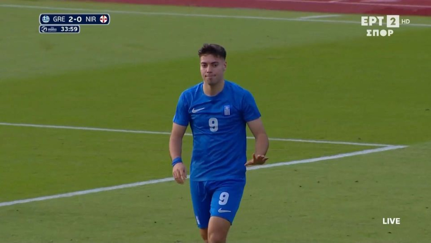 Ελλάδα-Β. Ιρλανδία: Το 3-0 για τη «γαλανόλευκη» με πέναλτι... αλά Πανένκα του Τζίμα