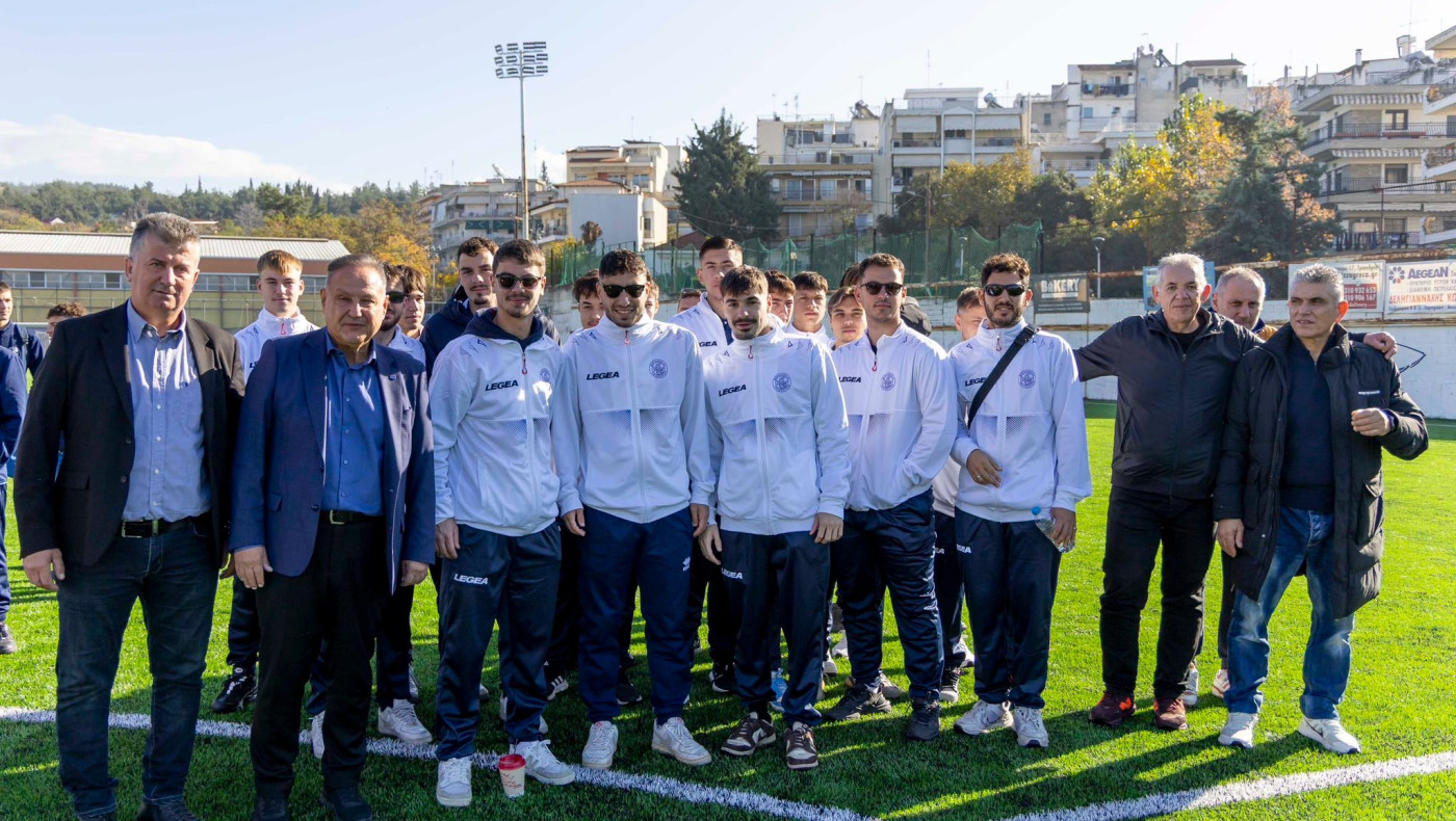 Εγκαινιάστηκε το δημοτικό γήπεδο Τριανδρίας