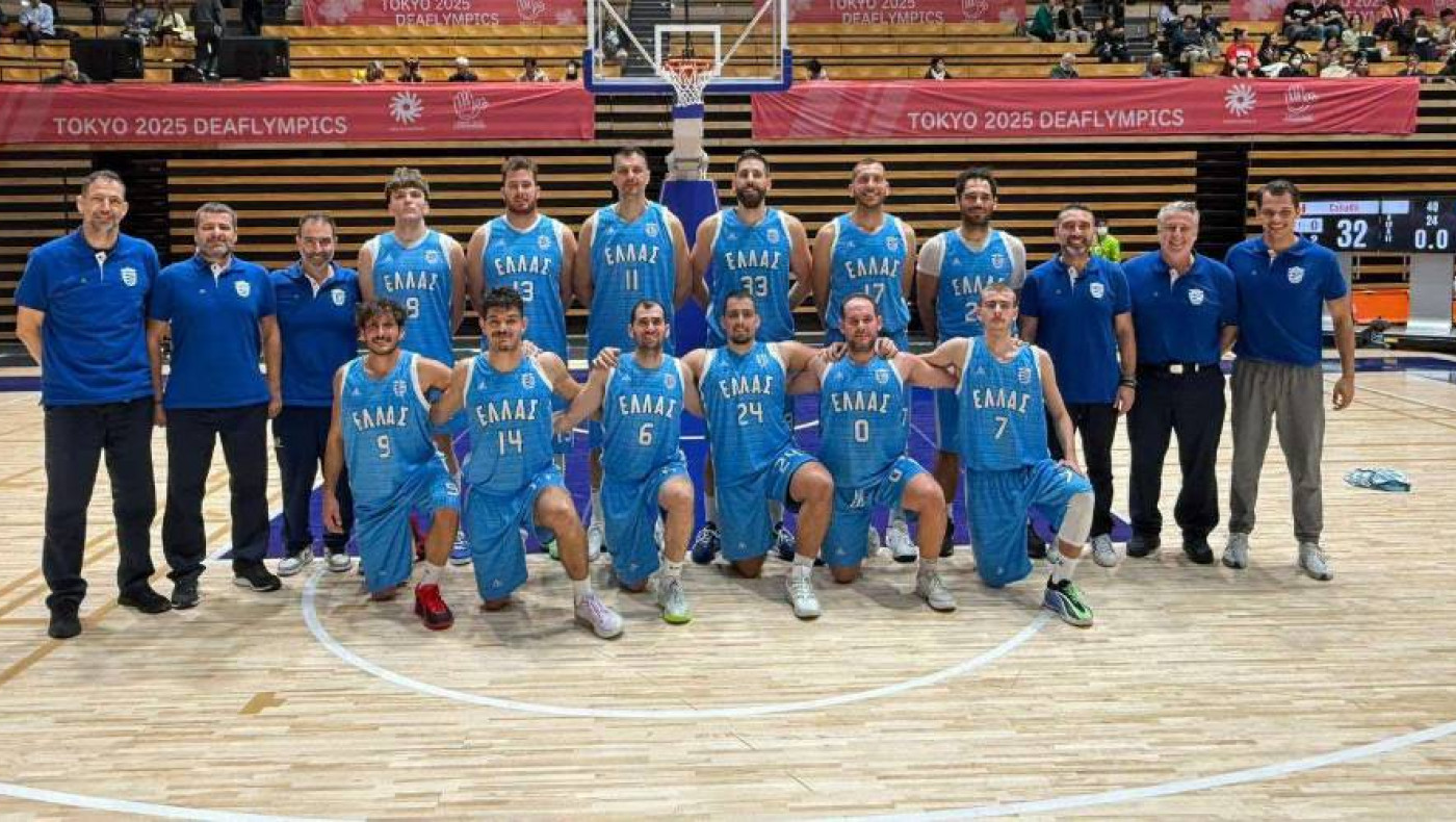 Εθνική Κωφών: Θρίαμβος και χάλκινο μετάλλιο στο Τόκιο