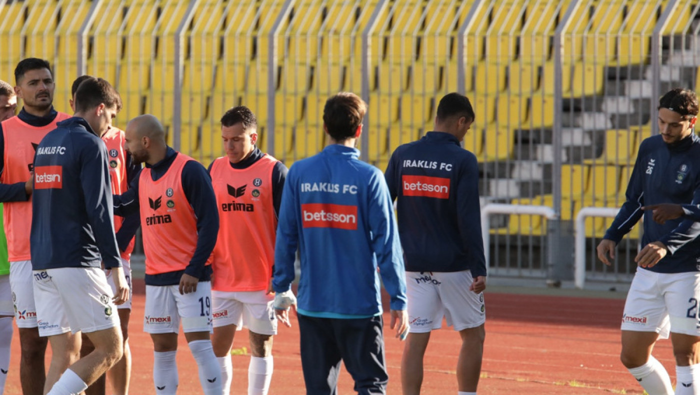 Ηρακλής: «Κατασκηνώνει» στο Καυτανζόγλειο ενόψει ΑΣΑ