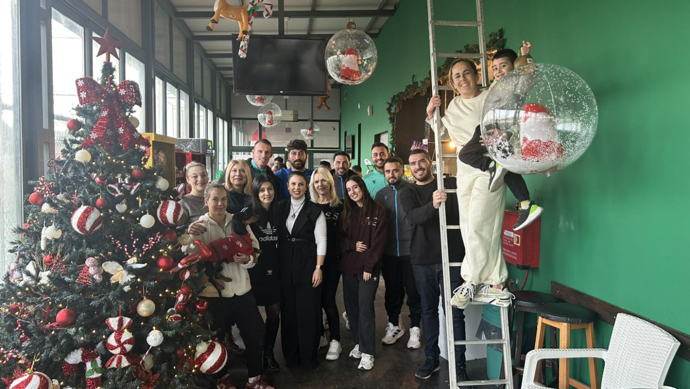 Στα γιορτινά του το αθλητικό κέντρο του Μακεδονικού