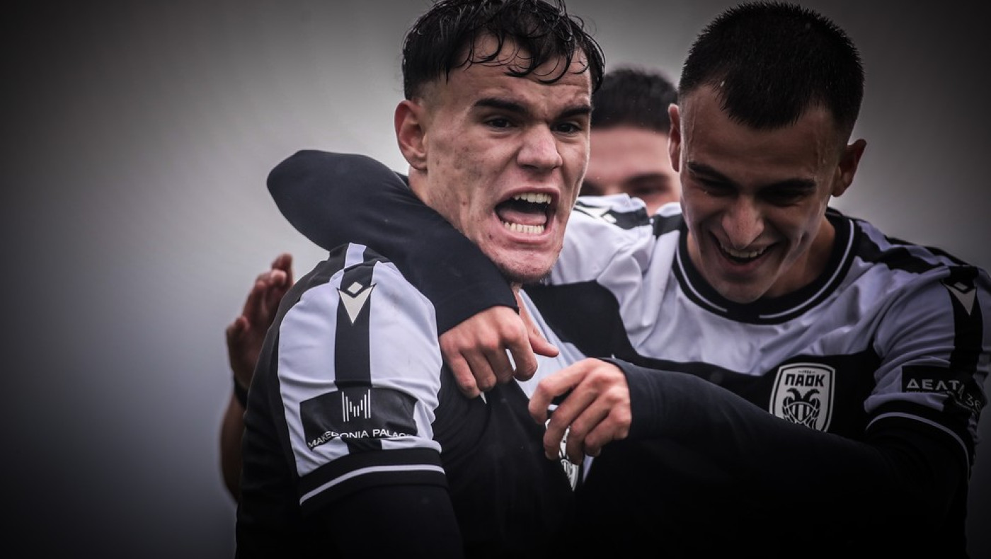 ΠΑΟΚ-Άρης Κ19: Στον Δικέφαλο το ντέρμπι, με γκολ από Τσιότα και Παπαδημητρίου