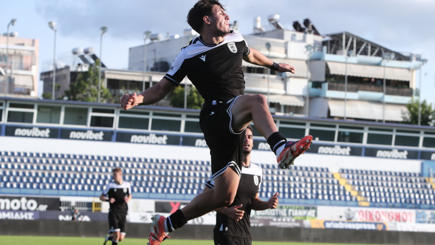 Αστέρας Β-ΠΑΟΚ Β: Ο Κοσίδης ισοφαρίζει με εύστοχο χτύπημα πέναλτι