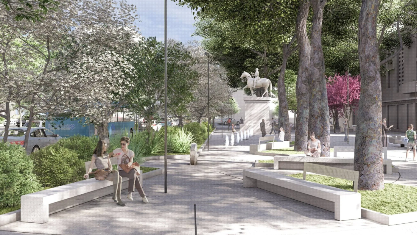 Θεσσαλονίκη: Εντυπωσιακή μεταμόρφωση στις ιστορικές πλατείες Διοικητηρίου και Δημοκρατίας