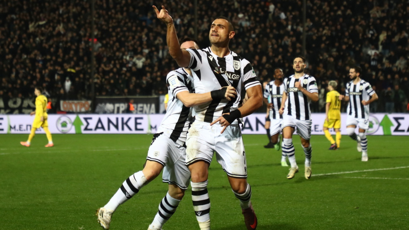 Ο Γιακουμάκης «χτύπησε» ξανά και ο ΠΑΟΚ έκανε το 3-1 κόντρα στον Άρη