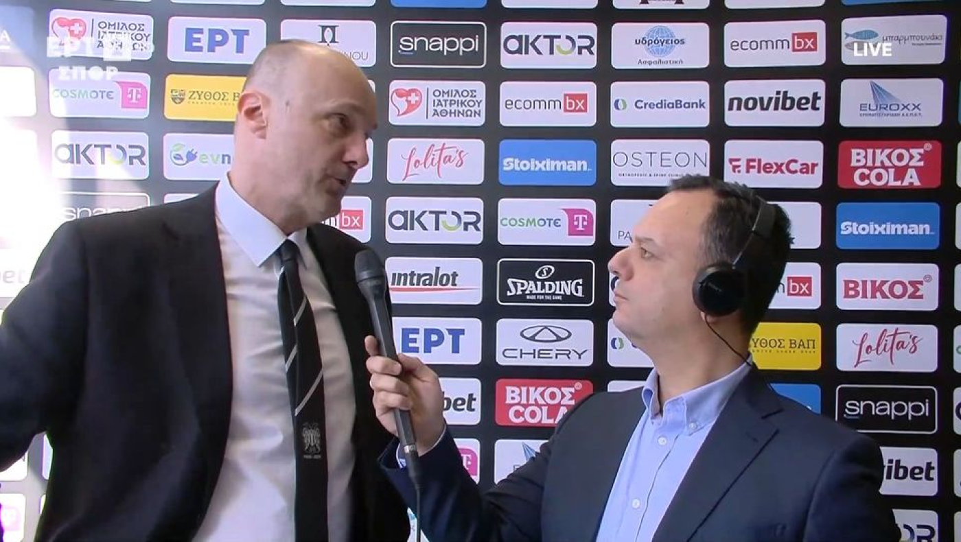 Ζντοβτς: «Σαν να παίζαμε στην έδρα μας»-Τι είπε για τη διαφορά που έχασε ο ΠΑΟΚ