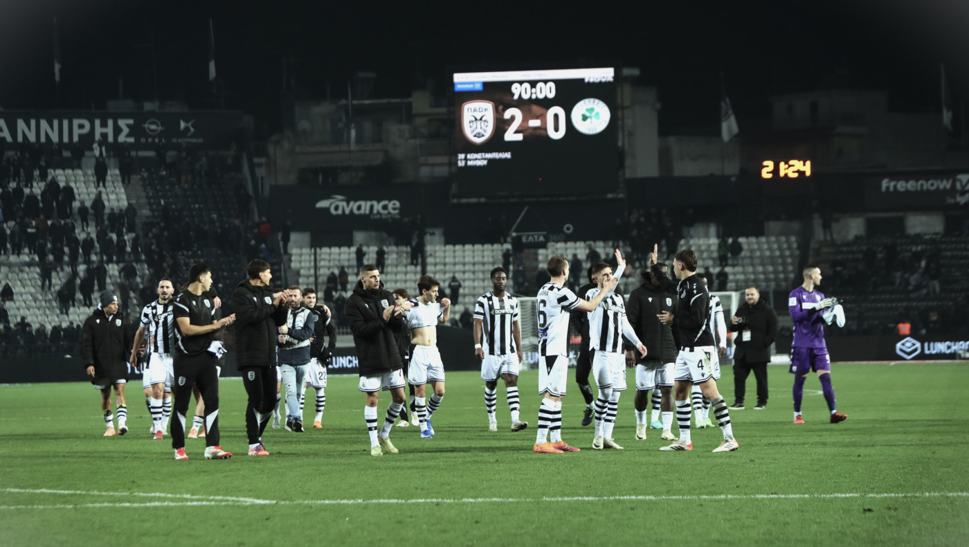 Super League: Ανεβαίνουν οι πιθανότητες... για πρωταθλητή ΠΑΟΚ