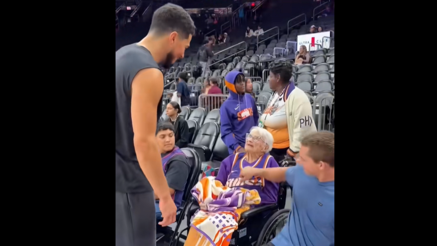 NBA: «Αιώνια έφηβη» 102 ετών στο γήπεδο για τους Φοίνιξ Σανς!