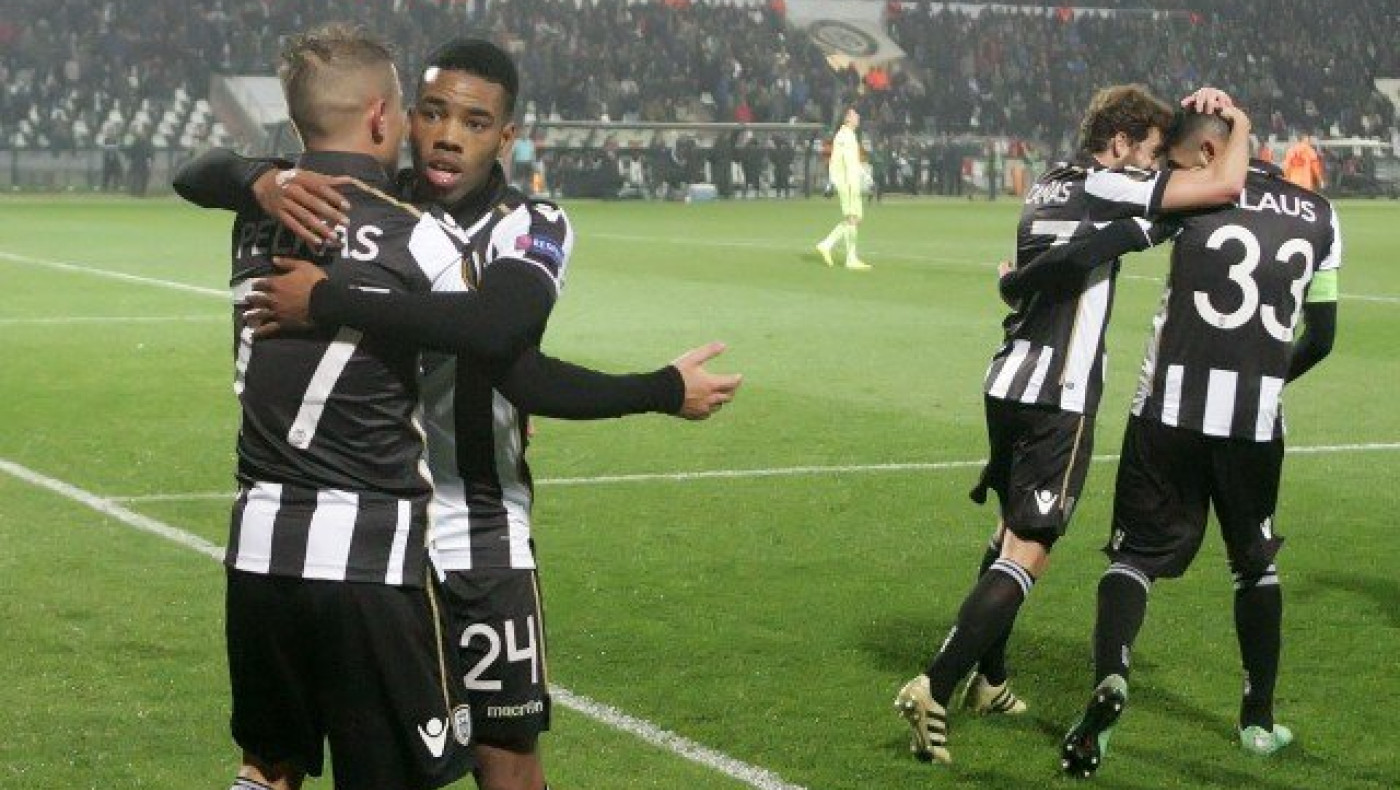 Η τελική βαθμολογία στον όμιλο του              ΠΑΟΚ