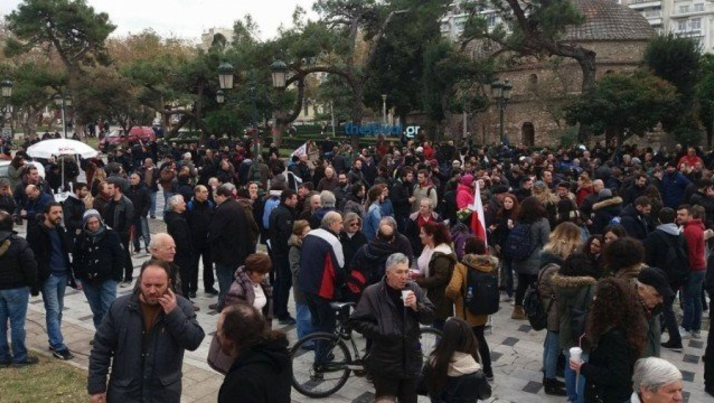 ΤΩΡΑ: Συγκέντρωση      του     ΠΑΜΕ στο Άγαλμα Βενιζέλου