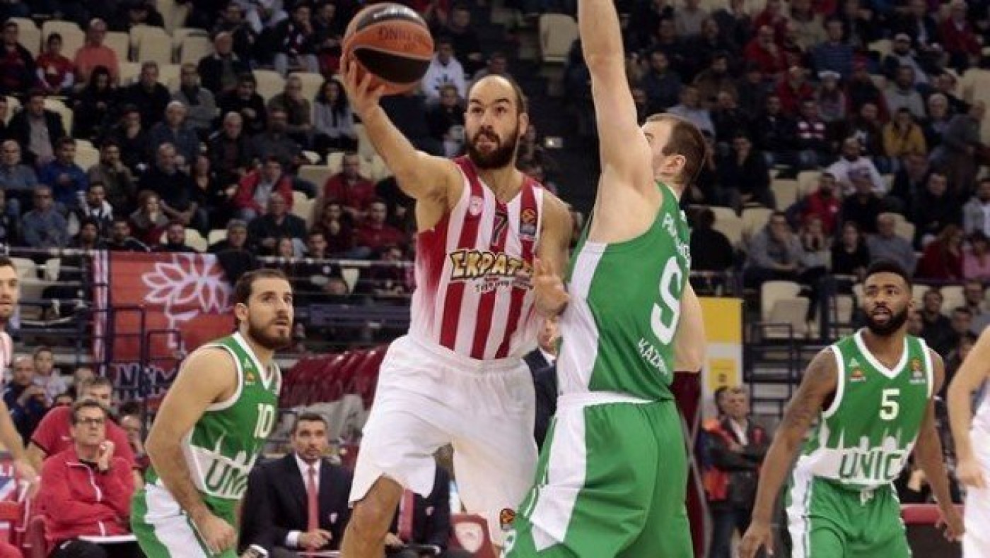 Σαν σε προπόνηση ο Ολυμπιακός, 88-59 την Ούνιξ Καζάν